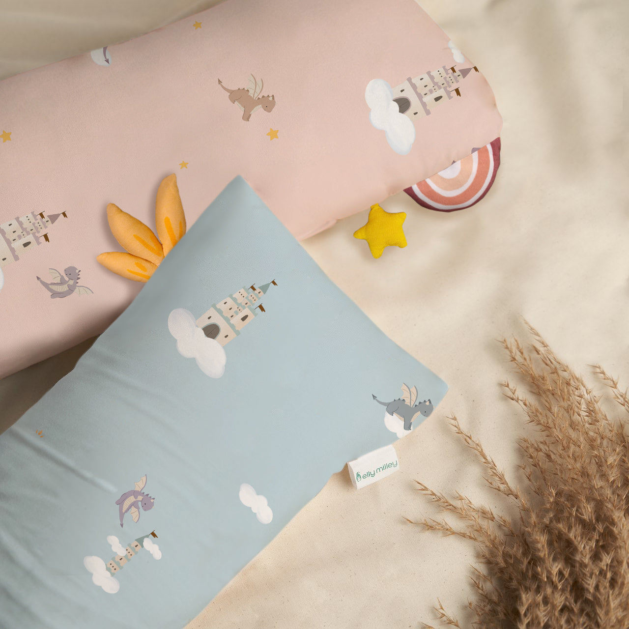 Softest Pillows for Mummies and Babies Elly Milley Organic Air