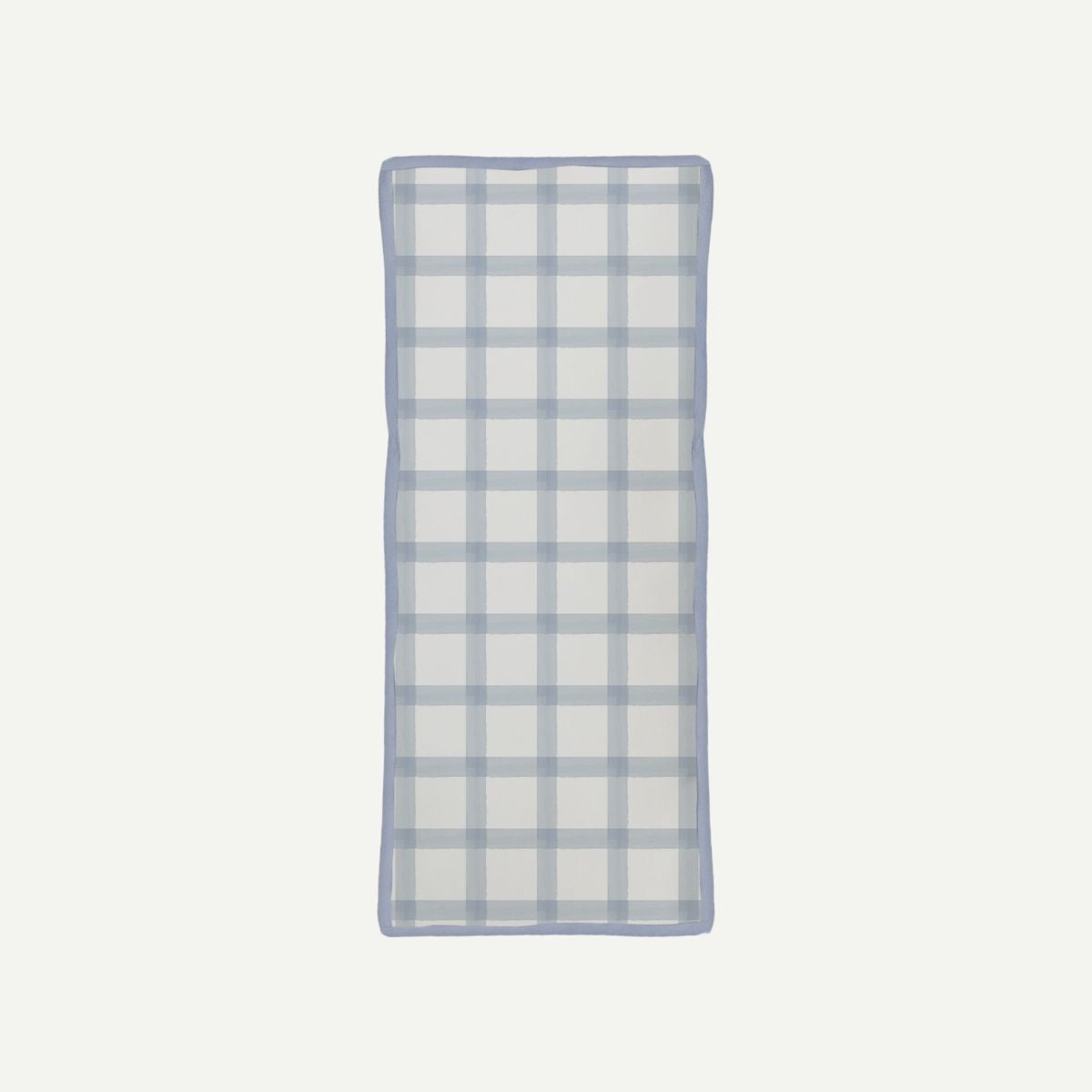 (PILLOW & CASE) Signature Air Bamboo™ Bedtime First Friend BFF Pillow - Gingham Serene Sky