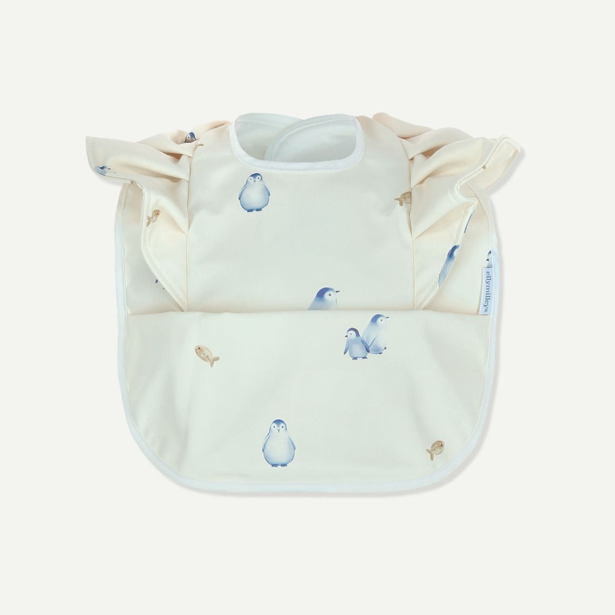 PlayKidz Bulle Ruffled Bib - Penguin