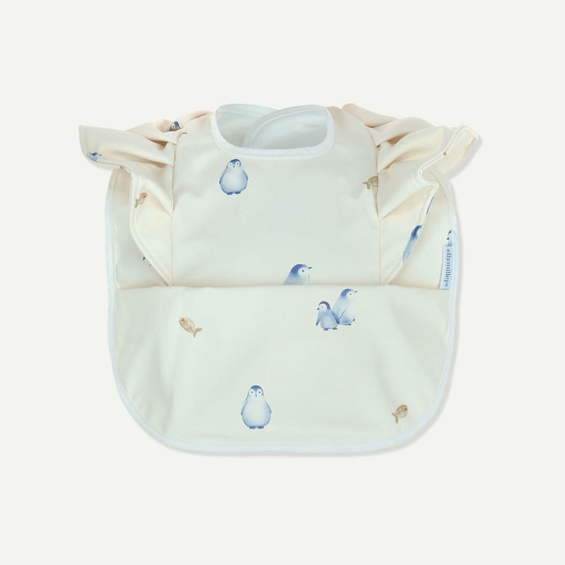 PlayKidz Bulle Ruffled Bib - Penguin